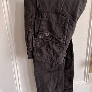Guess black cargo pants